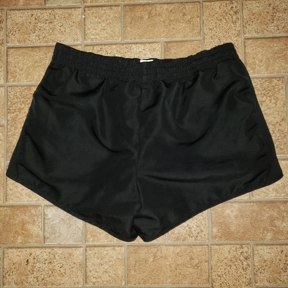 CLEANOUT SALE Black Exercise Shorts - Picture 2 of 3